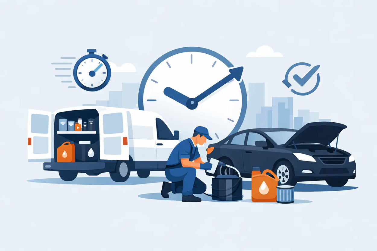 Mobile Oil Change Service That Saves Time