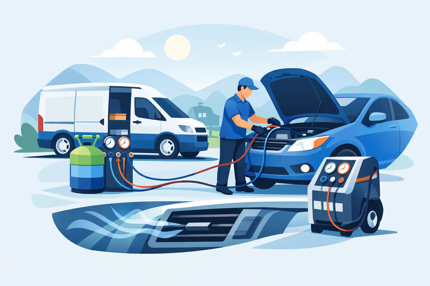 Nampa Car AC Recharge Mobile Service