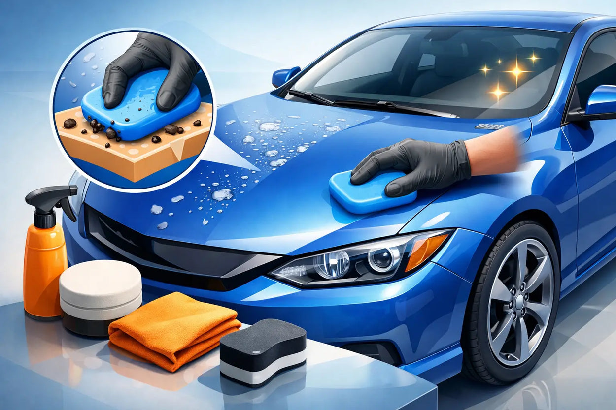 Clay Bar Treatment Benefits for Your Car’s Paint