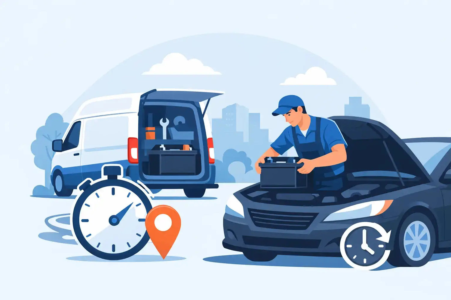 Mobile Car Battery Replacement That Saves Time