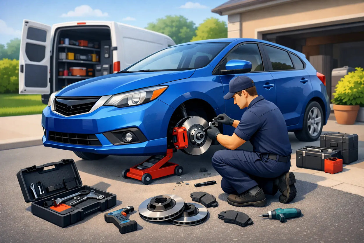Can a Mobile Mechanic Replace Brakes at Home?