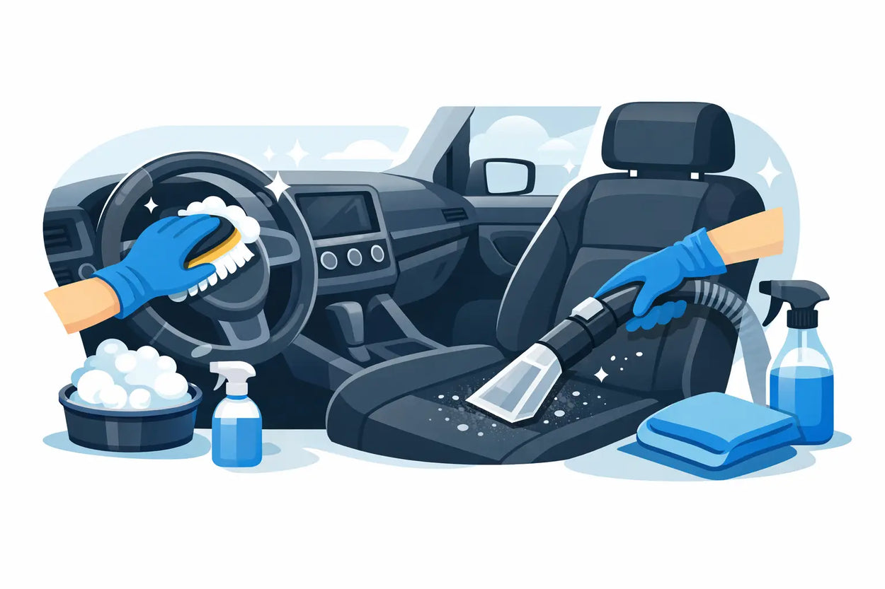 Car Interior Deep Cleaning Guide That Works