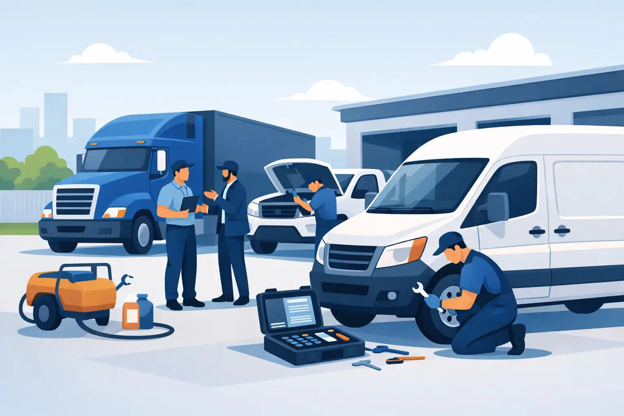 Fleet Maintenance at Your Location Works