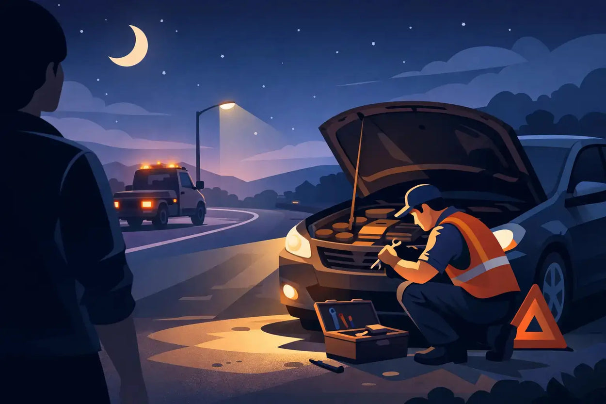 Late Night Roadside Mechanic: What to Expect