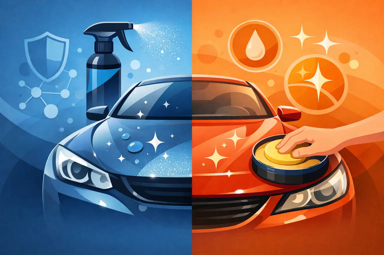 Ceramic Spray vs Wax Protection