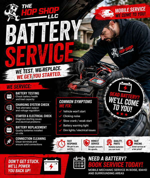 Battery Testing & Replacement Service