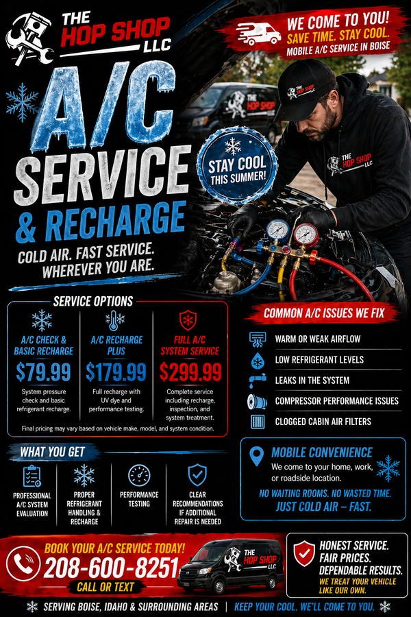 A/C Service & Recharge